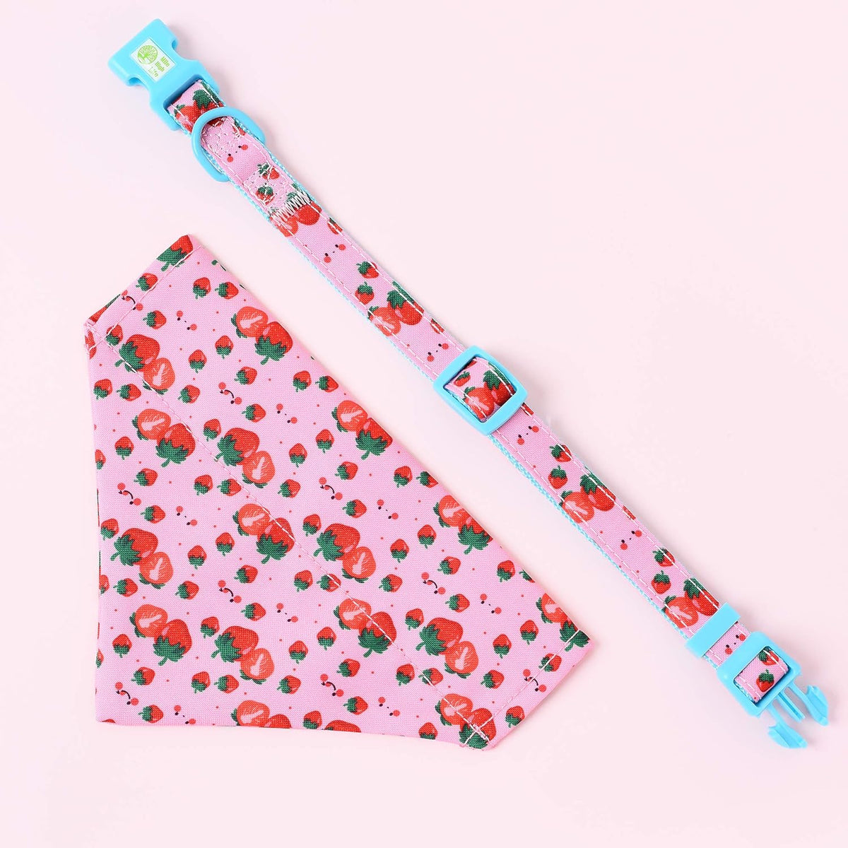 Strawberry Pet Bandana